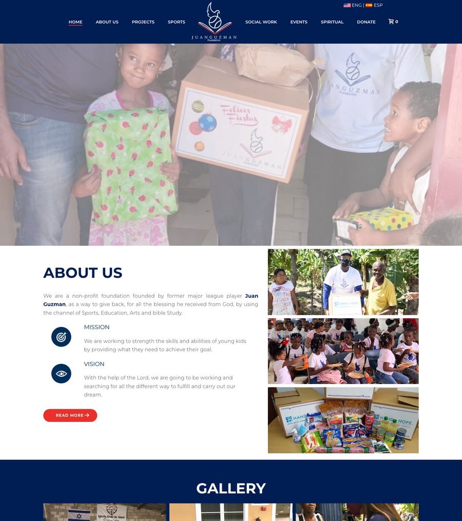 Juan Guzman Foundation website