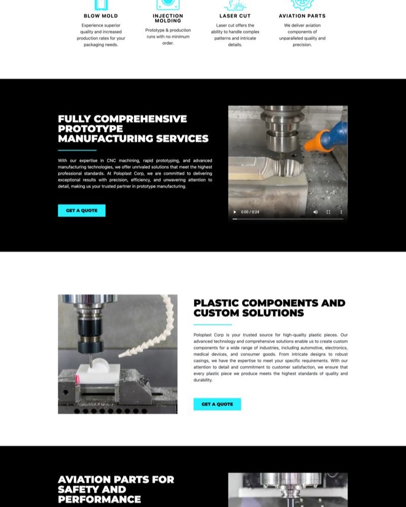 Poloplast Corp website